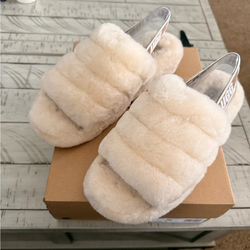 UGG Fluff Yeah Slides - Picture 2 of 6